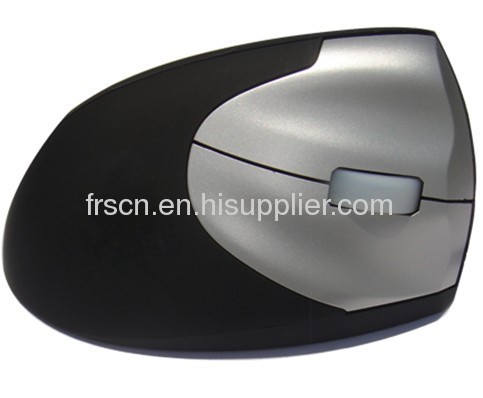 Multicolor rubber deluxe vertical wireless mouse for laptop