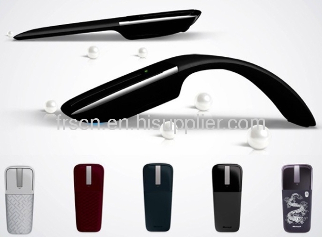 folding 2.4g wireless Micro Arc touch mouse