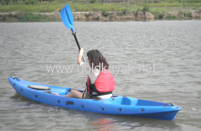 single sit on top fishing kayak/ one seat fishing kayak/ one person sit on top kayak