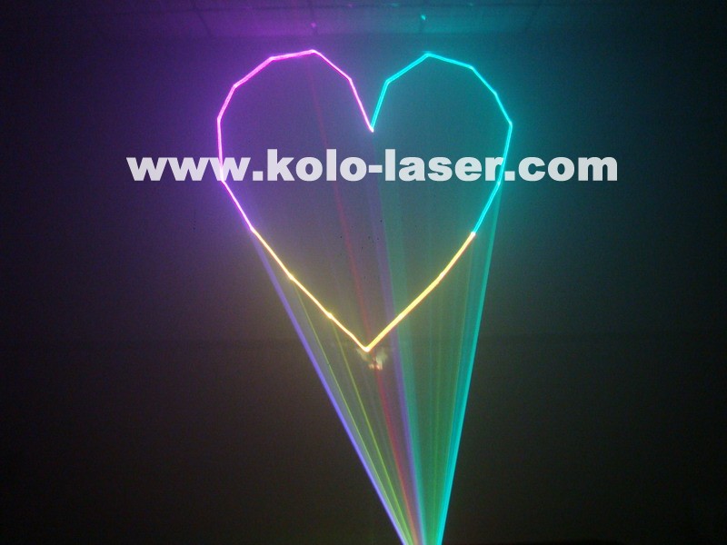 2WRGB anologue laser DJ outdoor laser