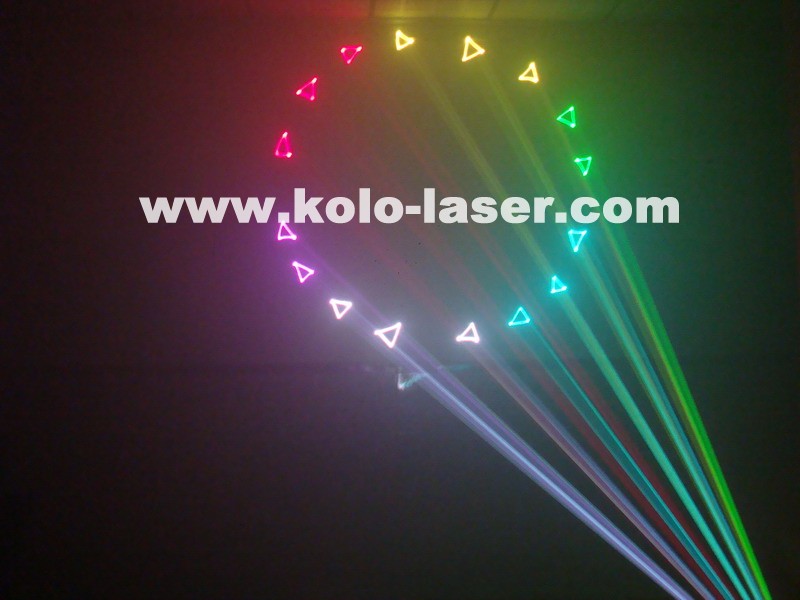 2.7W RGB Animation laser stage lighting 