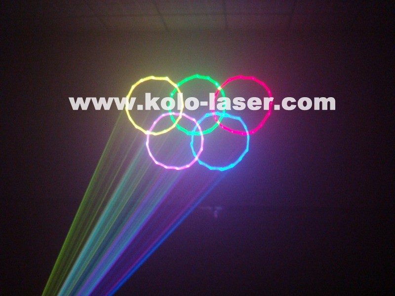3WRGB laser dj outdoor lighting