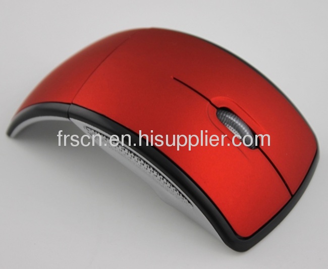 Nano receriver 2.4g wireless optical Micro arc folding mouse