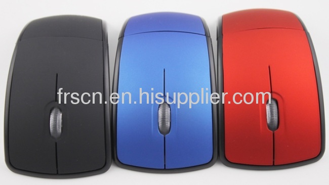 Nano receriver 2.4g wireless optical Micro arc folding mouse