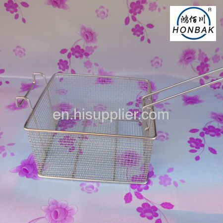 (Expanded metal mesh &Frying usage ) Wire Mesh Basket/Frying basket