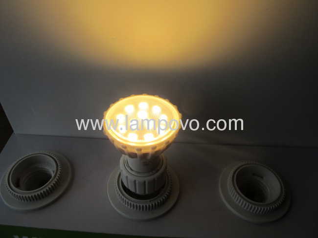 GU10 5.4W 429LM 12 Pcs SMD5630 LED SPOT LAMP 