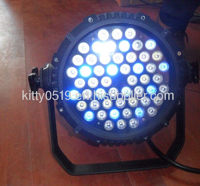 Factory Direct Marketing 54*3w Full Color 3 In 1 LED Par Light