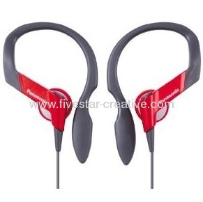 Panasonic RP-HS33 In-Ear Water-Resistant Sport-Clip Earbud Headphones