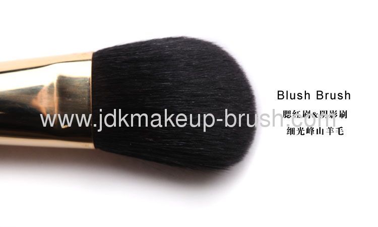 Hot Seller Ultra soft High Quality Goat Hair Cosmetic Blush Brush