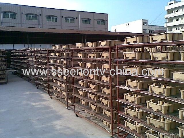 Recycled Pulp Paper Egg Tray pallet Disposable Receptacles Classical and Popular Pulp Products pulp and paper mill