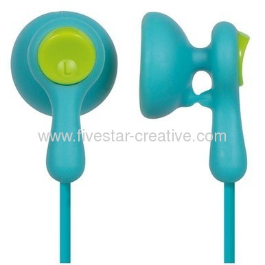 Panasonic RP-HV41 Eardrops Stereo Earbud Style Earphones Blue