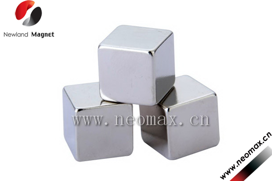 Block shape neodymium magnet