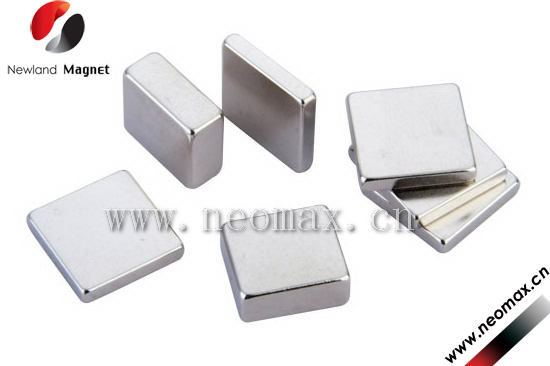 Block shape neodymium magnet