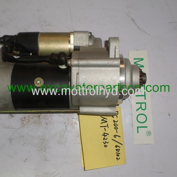 PC200-6 6D102 600-863-4110 starter motor