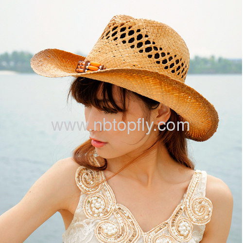 class straw cowboy hats