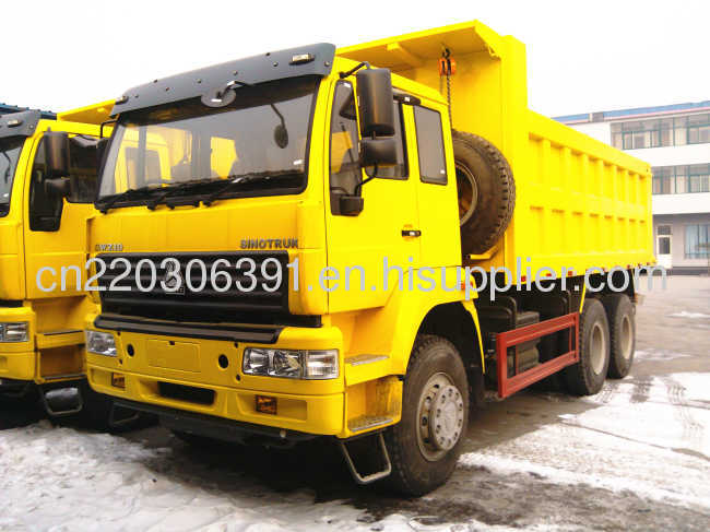 SINOTRUK 30 tons right hand drive dump truck