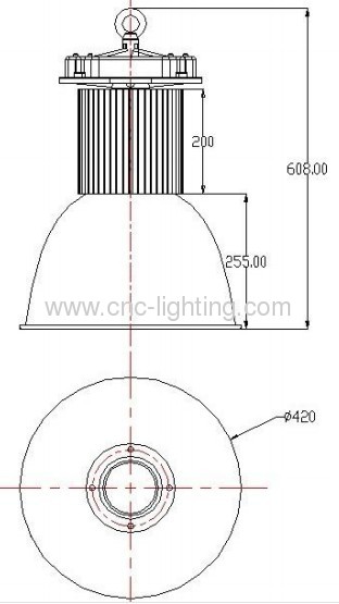 150W COB LED Highbay Light 