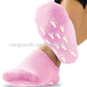 Gel Heel Socks Moisturizes Cracked dry Heels Soft Foot Care Spa
