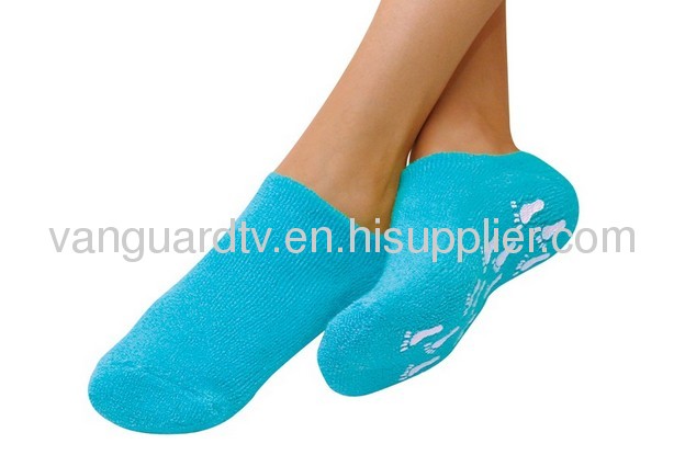 Gel Heel Socks Moisturizes Cracked dry Heels Soft Foot Care Spa