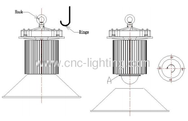 180W LED high bay light