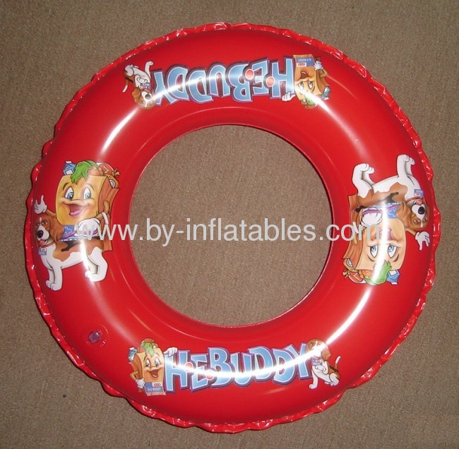 Inflatable PVC ring for kid swimming
