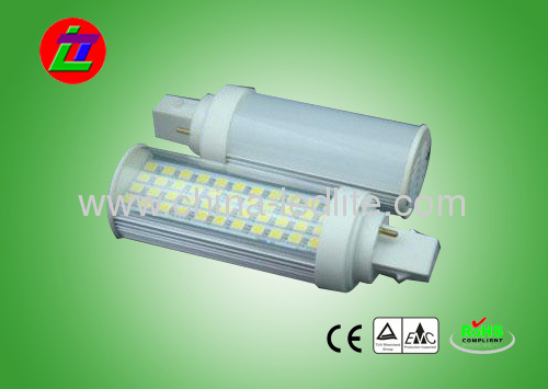 10w round socket g24d g24q gx24 g24 LED lamp