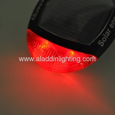 Solar powered LED Bike light tail light