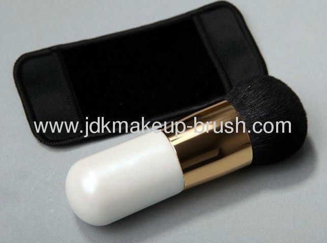 Cute Single Goat Hair Professional Powder Brush