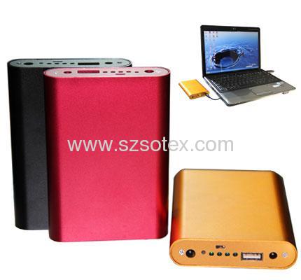 9000mAh Portable power bank for Laptop