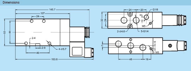 FCHA 5/2 Way Tiger Valve