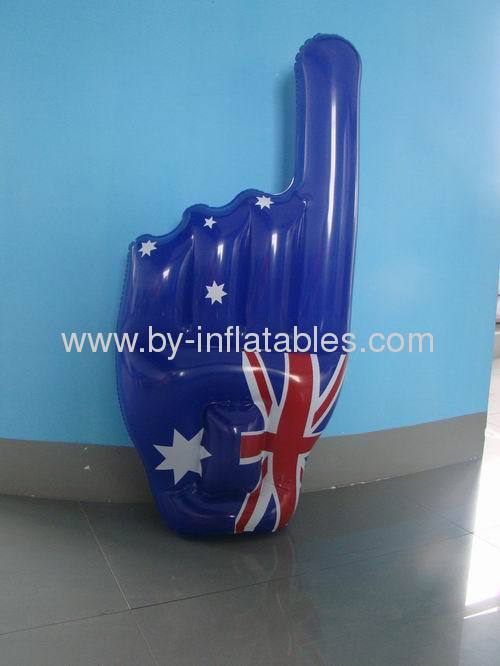 special pattern inflatable finger