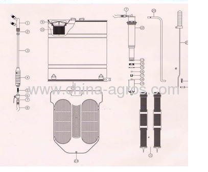 Rod-style sprayer, Stainless Steel Sprayer 18L Sri Lanka Stainless Steel Sprayer, Rod-style Steel Sprayer