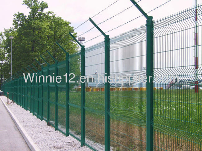 pvc coated wire fencing