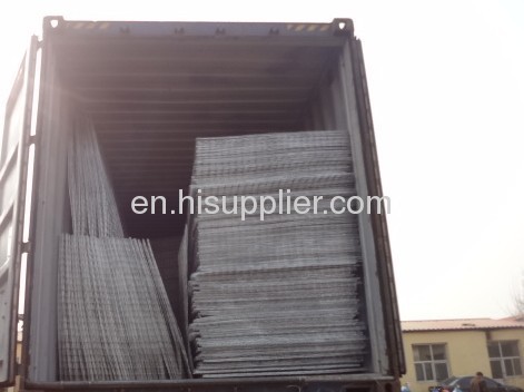 Welded wire mesh panel