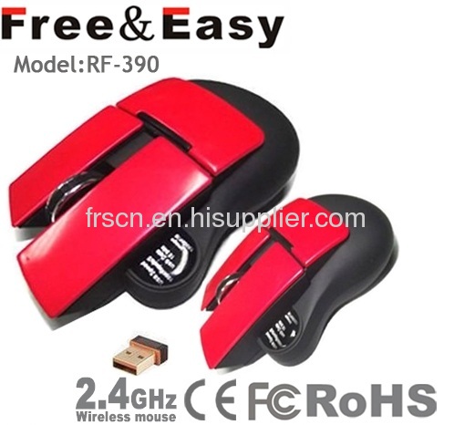 2000 CPI 2.4g wireless ergonomices gaming mouse