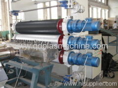 PE PP plastic sheet extruding machine plastic machine