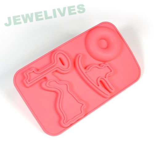 Eco-friendly Kids Silicone Jelly chocalate & Candy Mold