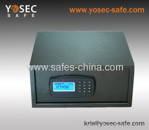 Electronic Hotel laptop safe with illuminated light