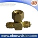 Brass Tee Access Fitting - Charging Valve