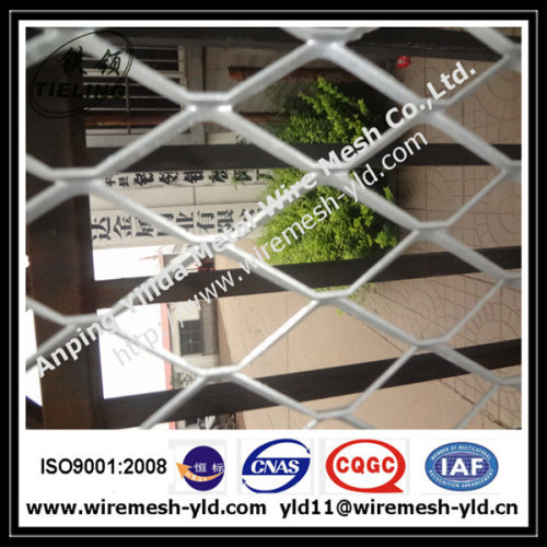 Diamond PVC Coated Flattened Expanded Metal Mesh