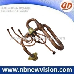 Copper Manifold for A/C Fan Coil