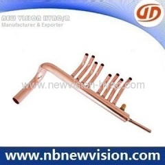 Copper Manifold for A/C Fan Coil