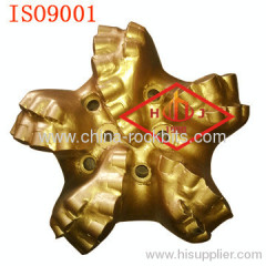 API&ISO PDC drilling bits/matrix body and steel body pdc drill bit