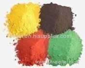 iron oxide red and iron oxide yellow