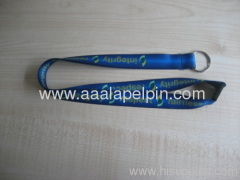 Fashion dye sublimation lanyards with key ring for promotion