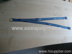 Fashion dye sublimation lanyards with key ring for promotion