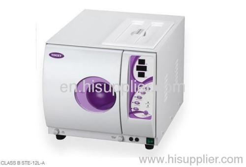 White and Purple Class B STE-12L-A Series A Steam Sterilizer