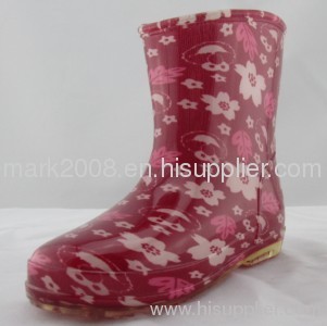 Fashion Pvc Rain Boot