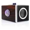 Colorful Light Wooden Speaker With USB MP3 , FM Radio Speakers