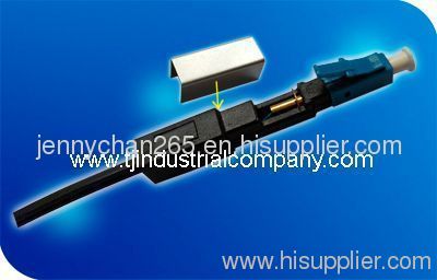 LC fast connector fiber optics